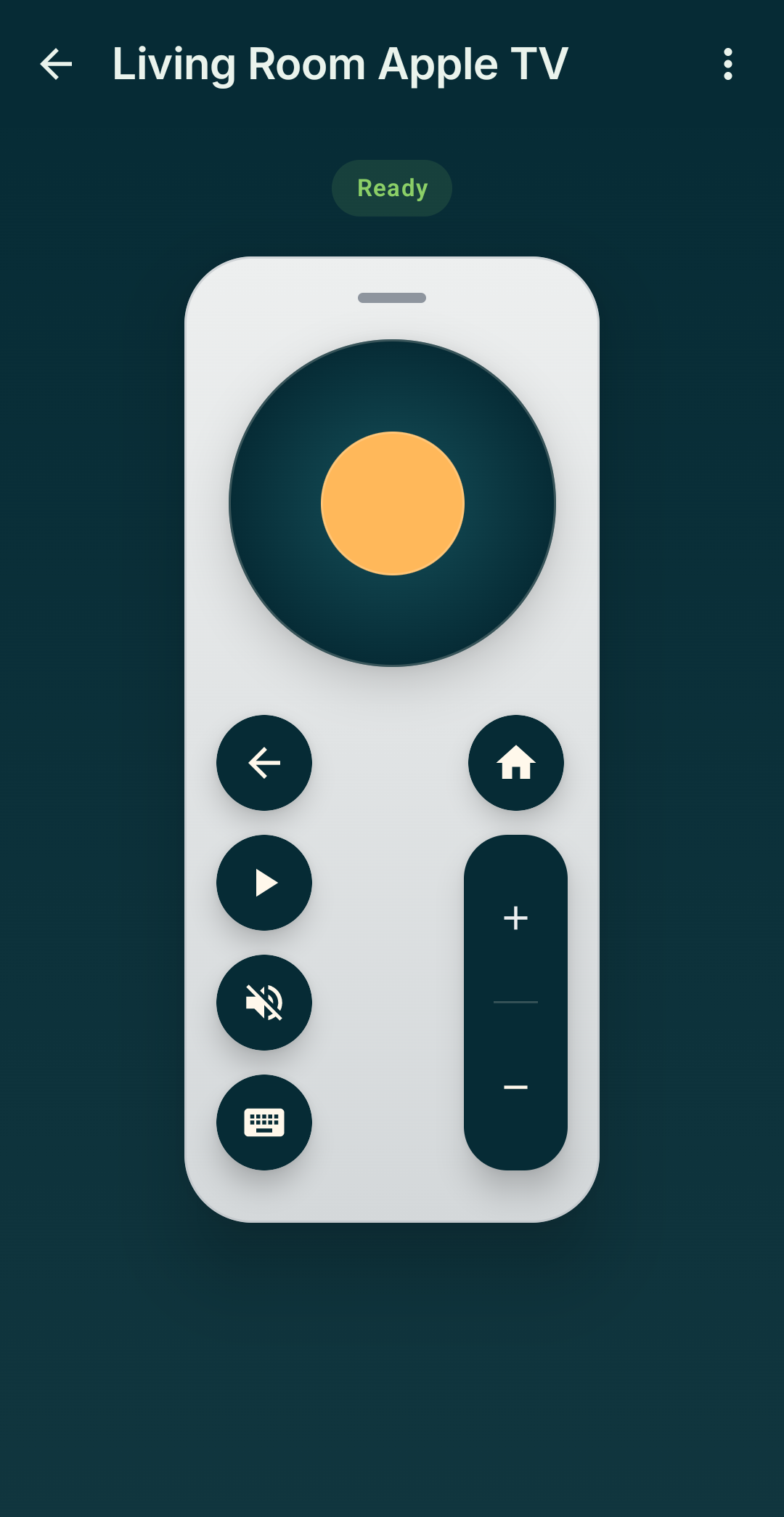 CitrusRemote remote control screen